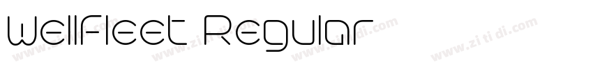 Wellfleet Regular字体转换 Wellfleet Regular字体转换
